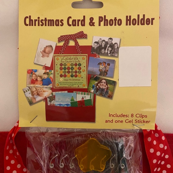 Christmas Card & Photo Holder - Picture 2 of 3